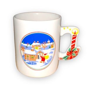 The Love Mug Collectible Coffee Cup Santa Claus Presents Christmas Night